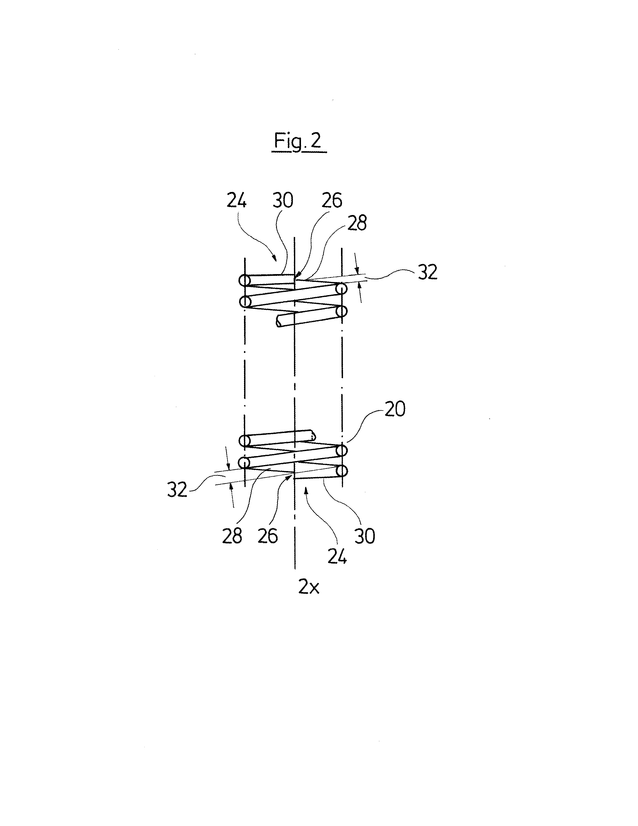 Dosing pump arrangement