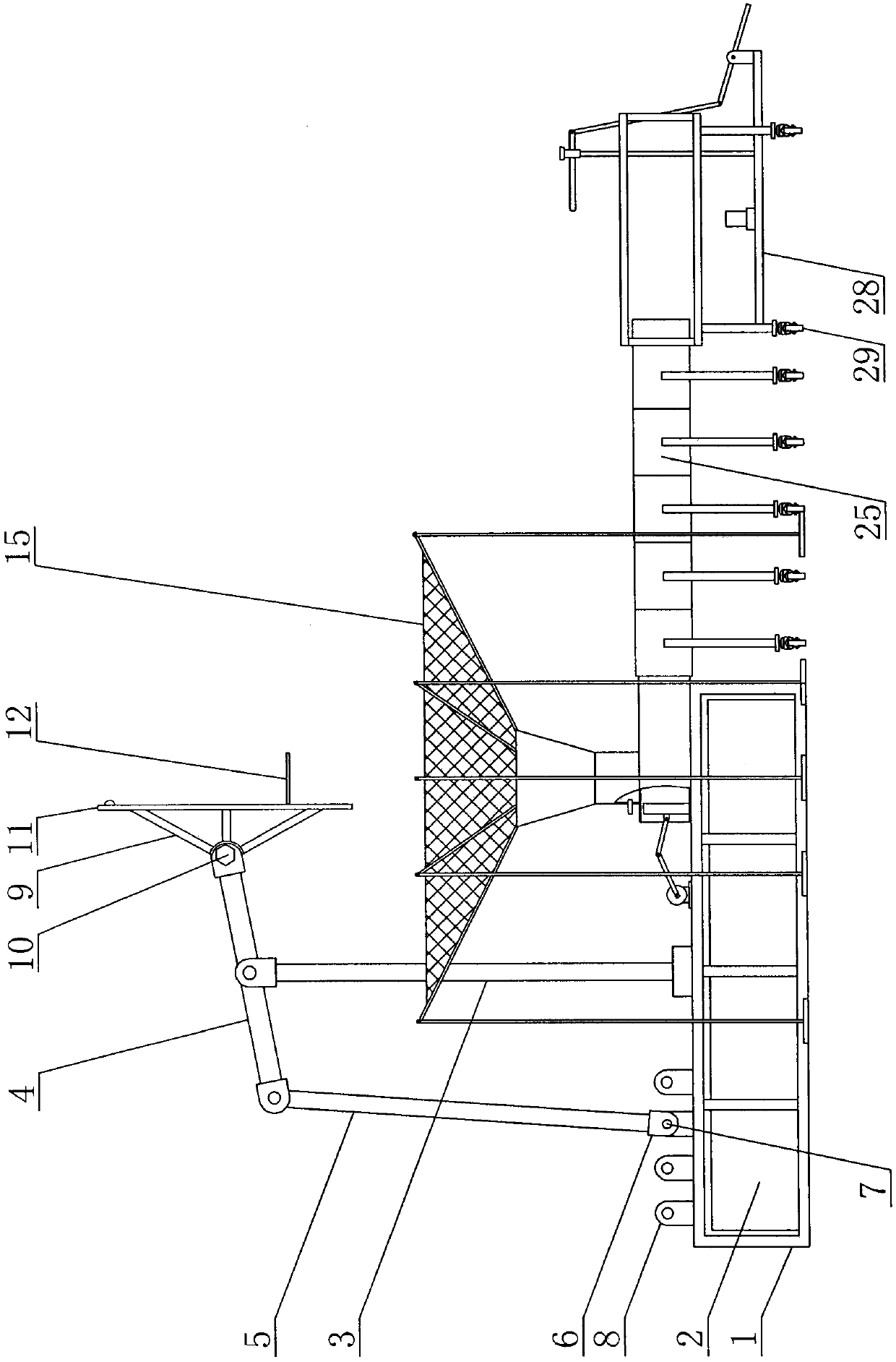 A basketball shooting training device