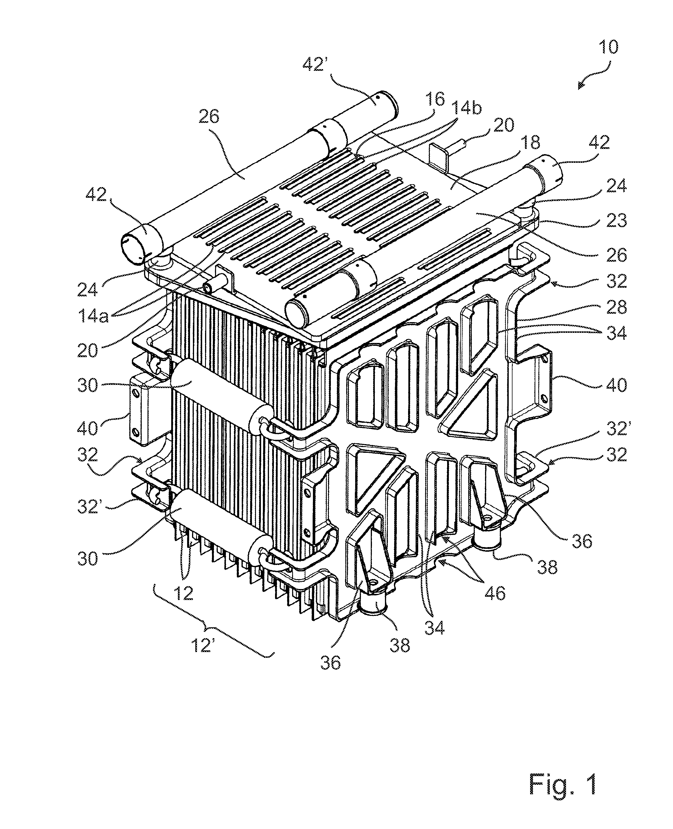 Energy accumulator module