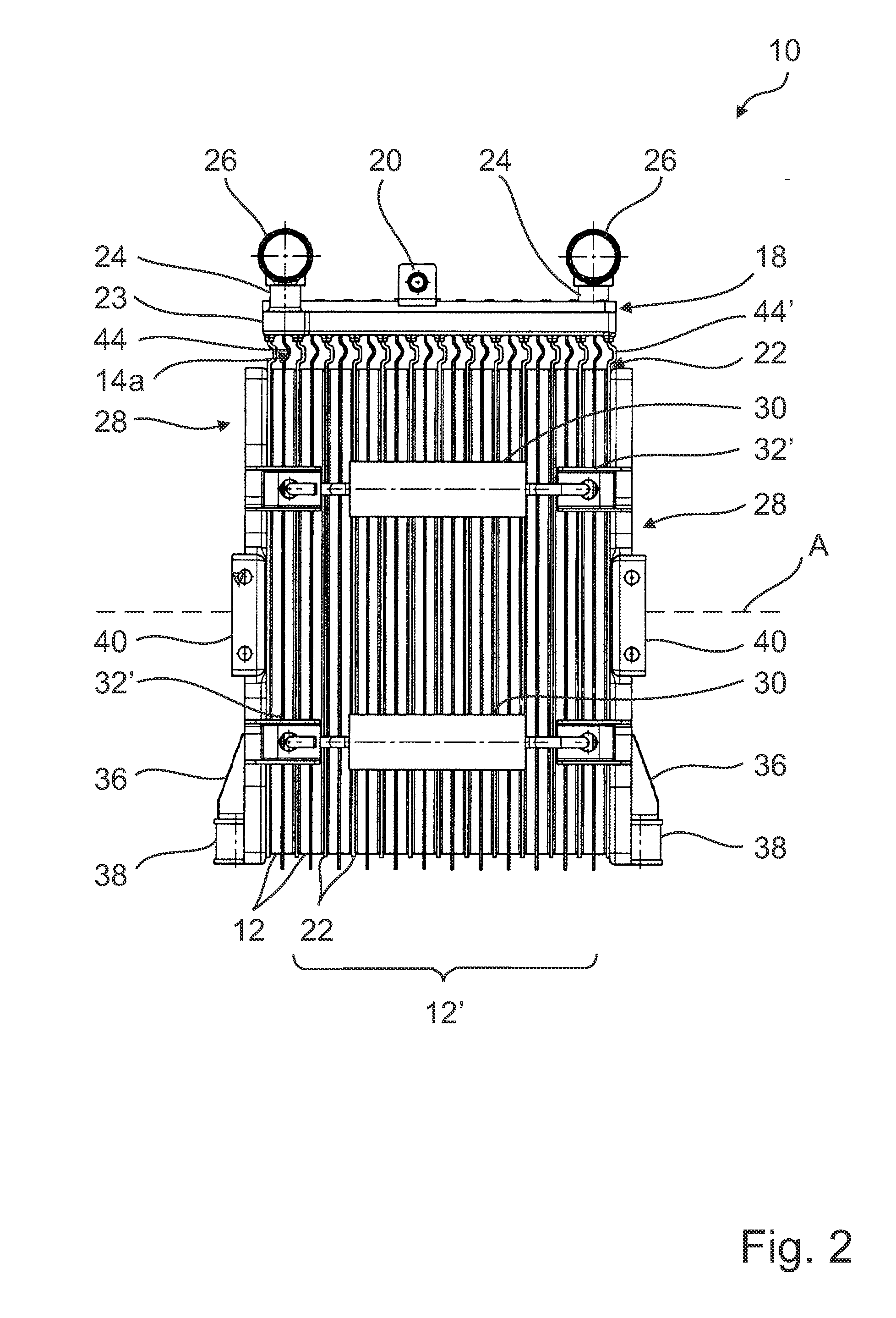 Energy accumulator module