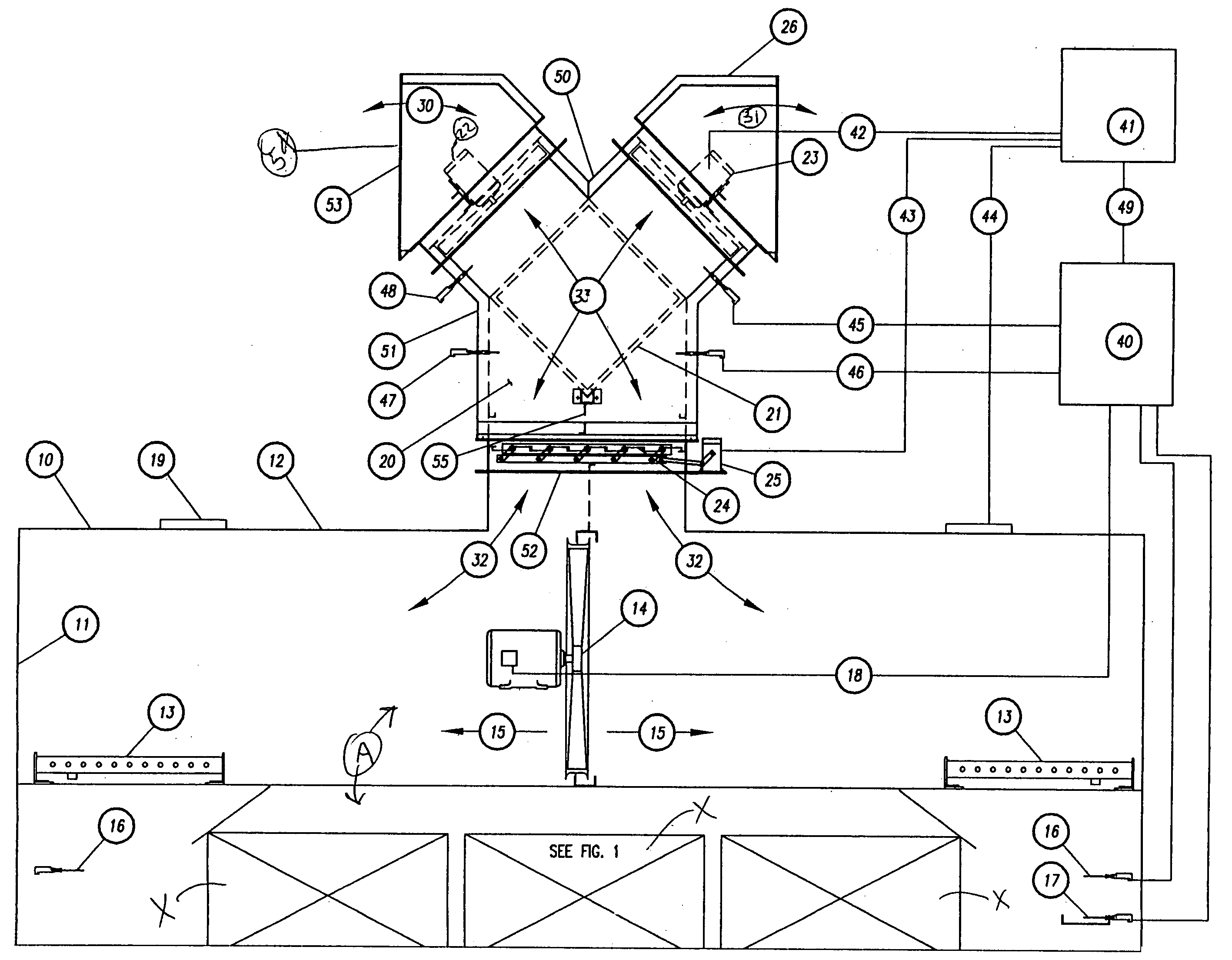 Systems for drying moisture-containing work pieces and methods for drying same