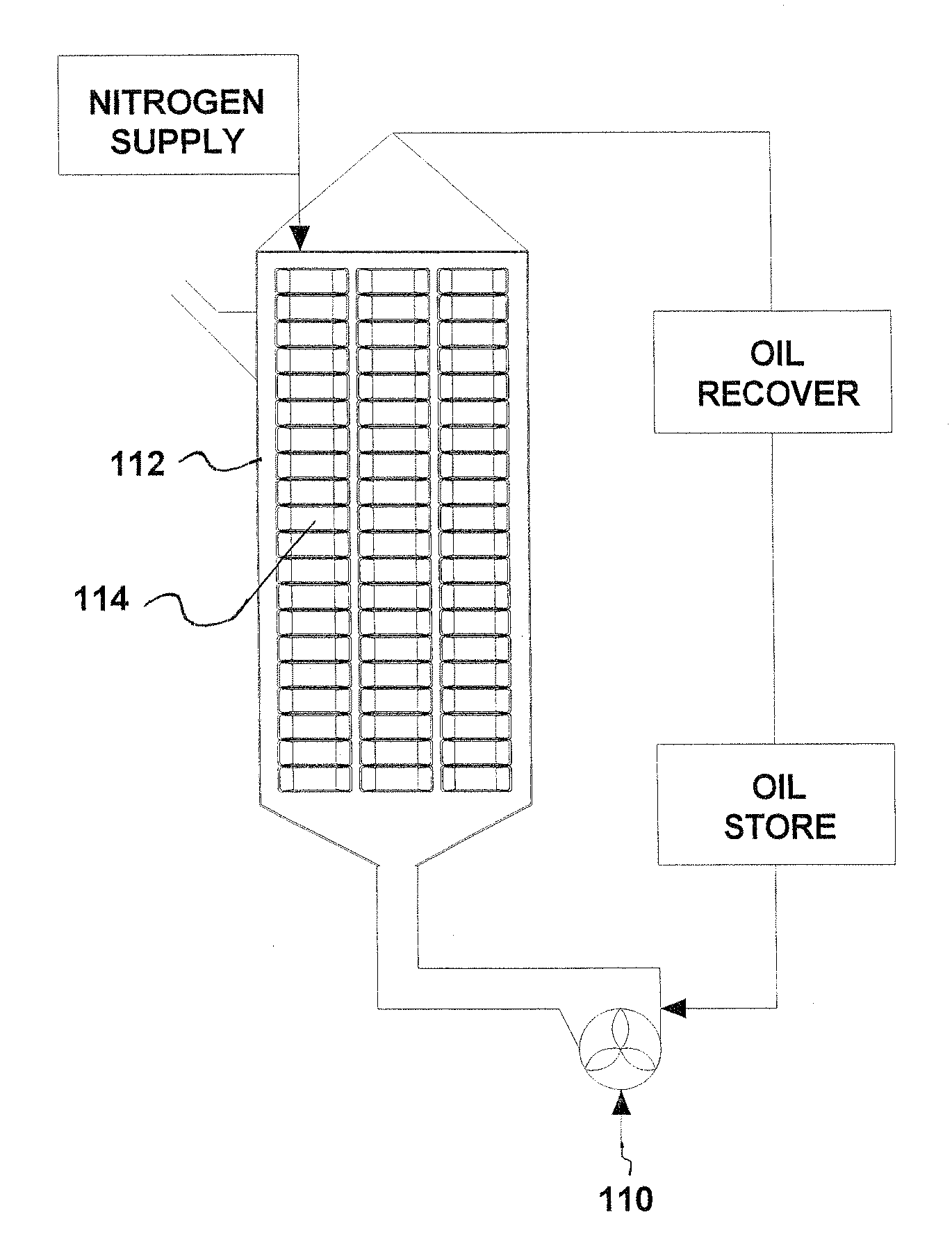 Method and apparatus for separating carbon product from used tire with microwave