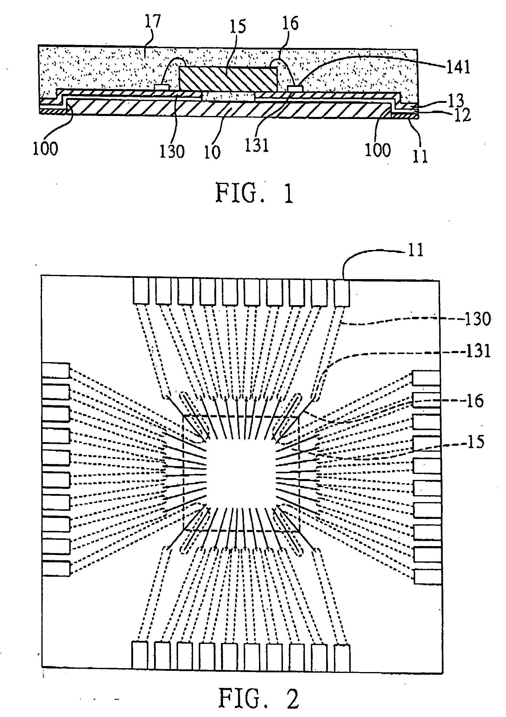 Semiconductor package free of substrate and fabrication method thereof