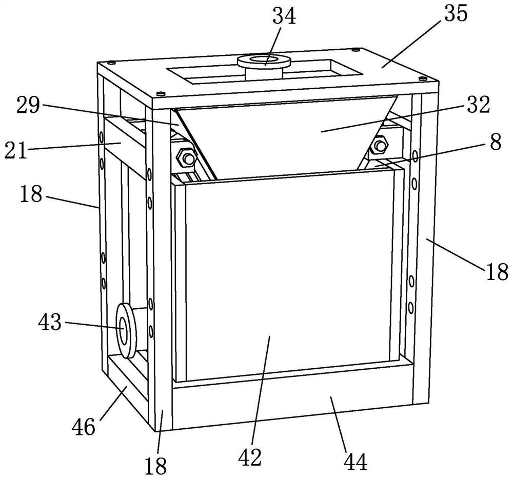 Recycling and reusing device for preparing lithium hexafluorophosphate and mounting method of recycling and reusing device