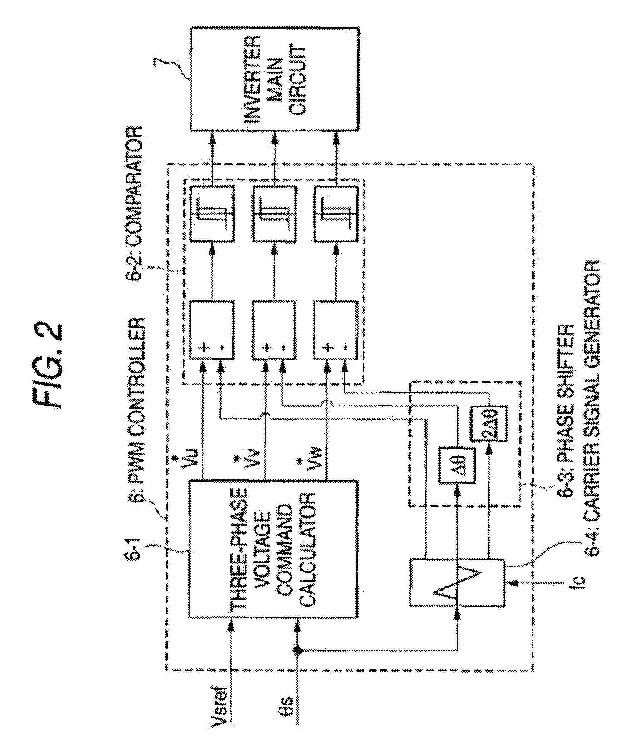 Control device for synchronous motor