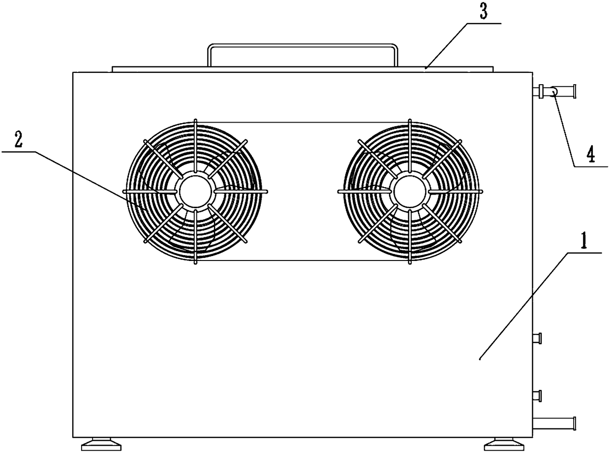 Condenser equipment for environmental engineering