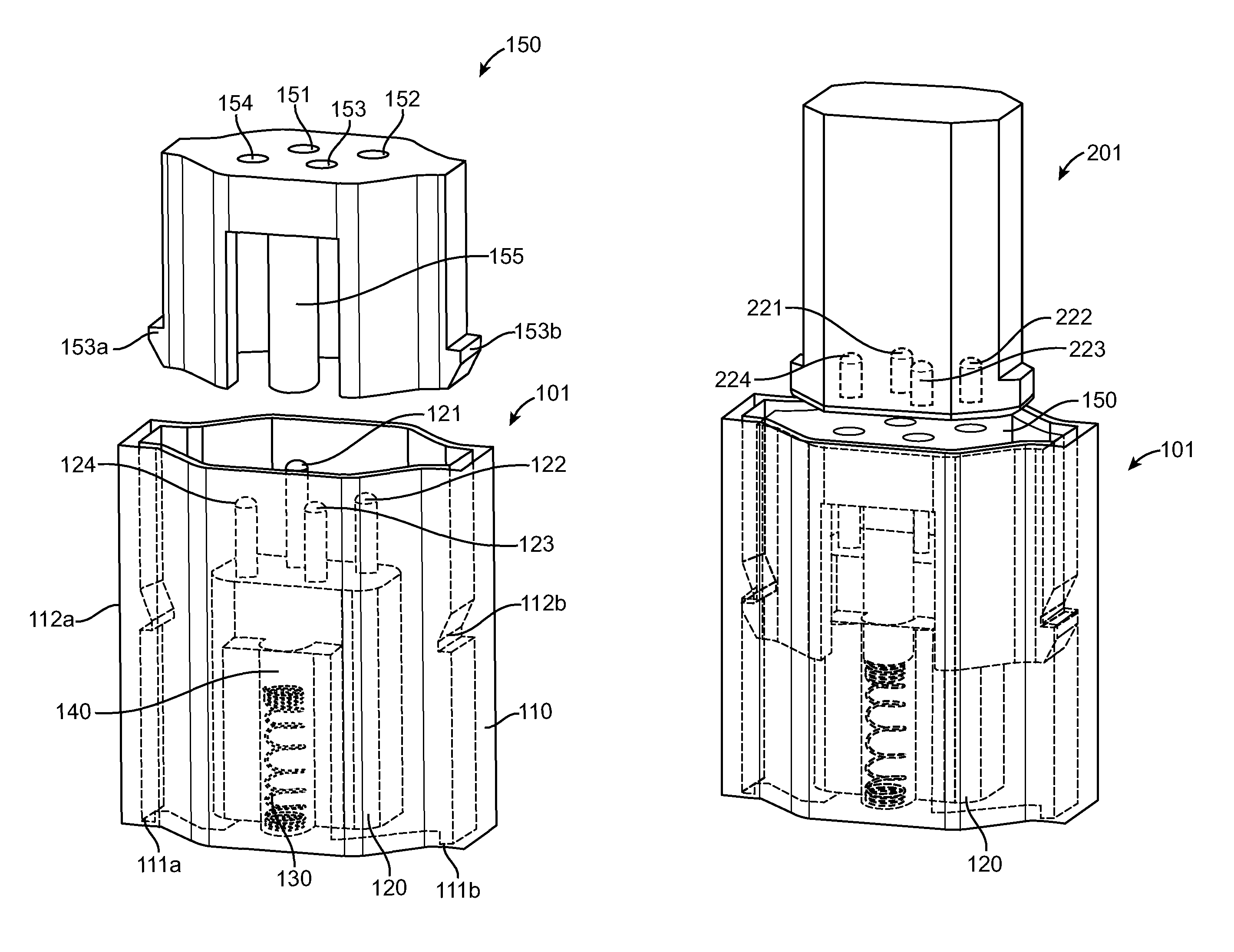 Self-cleaning electrical connection assembly