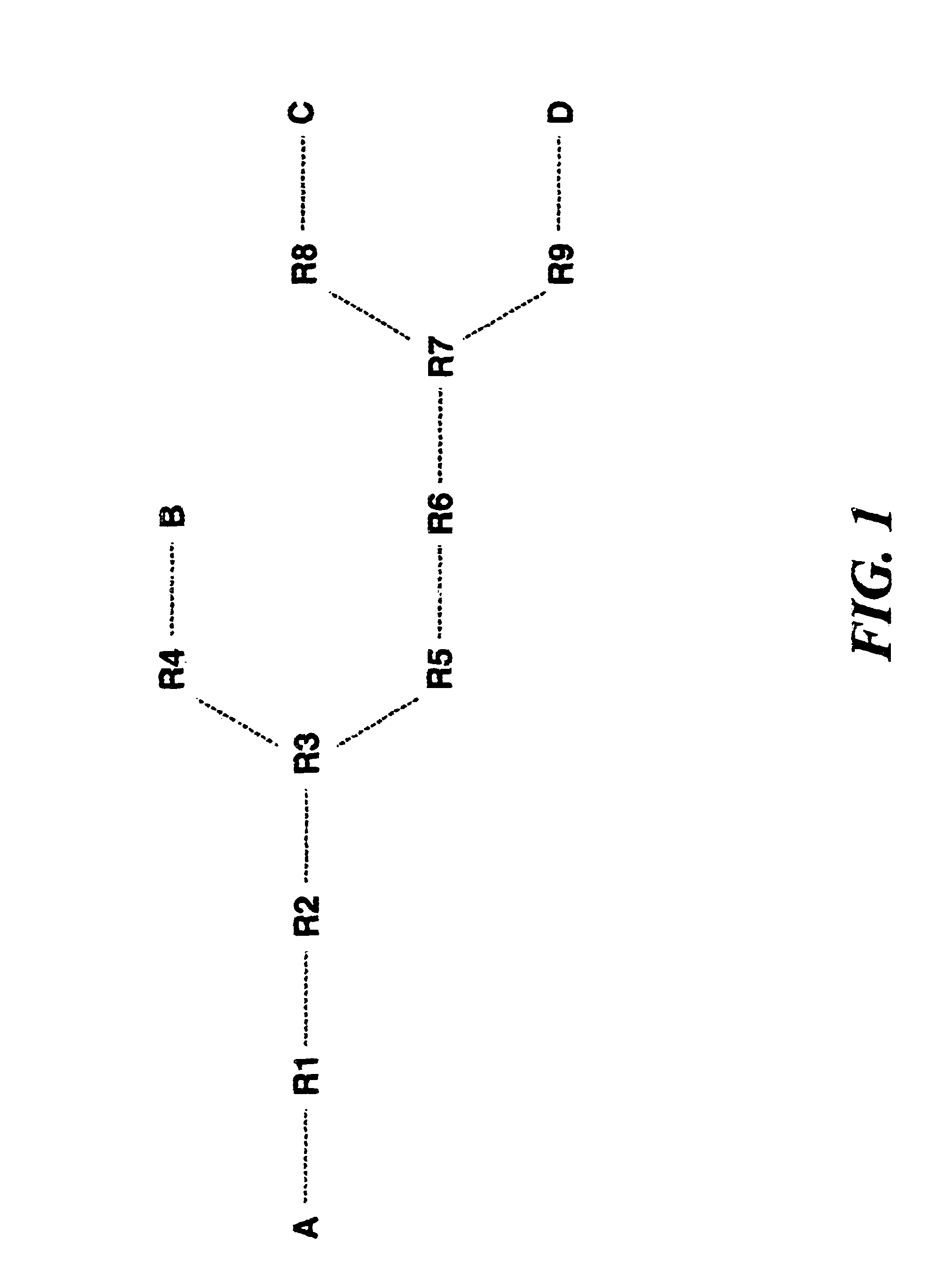 System for multicast communications in packet switched networks