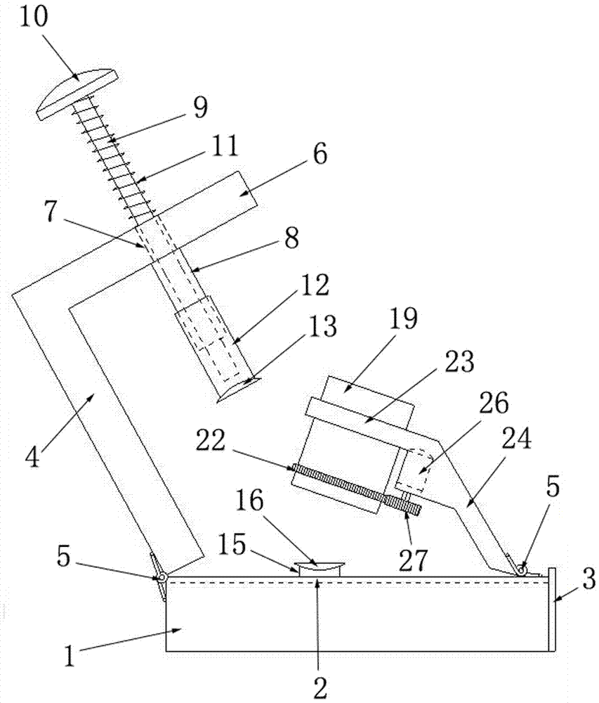 Portable fresh red date peeling and stone removing machine