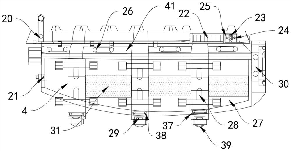 Unmanned monitoring ship for water quality inspection based on Internet of Things and using method of unmanned monitoring ship