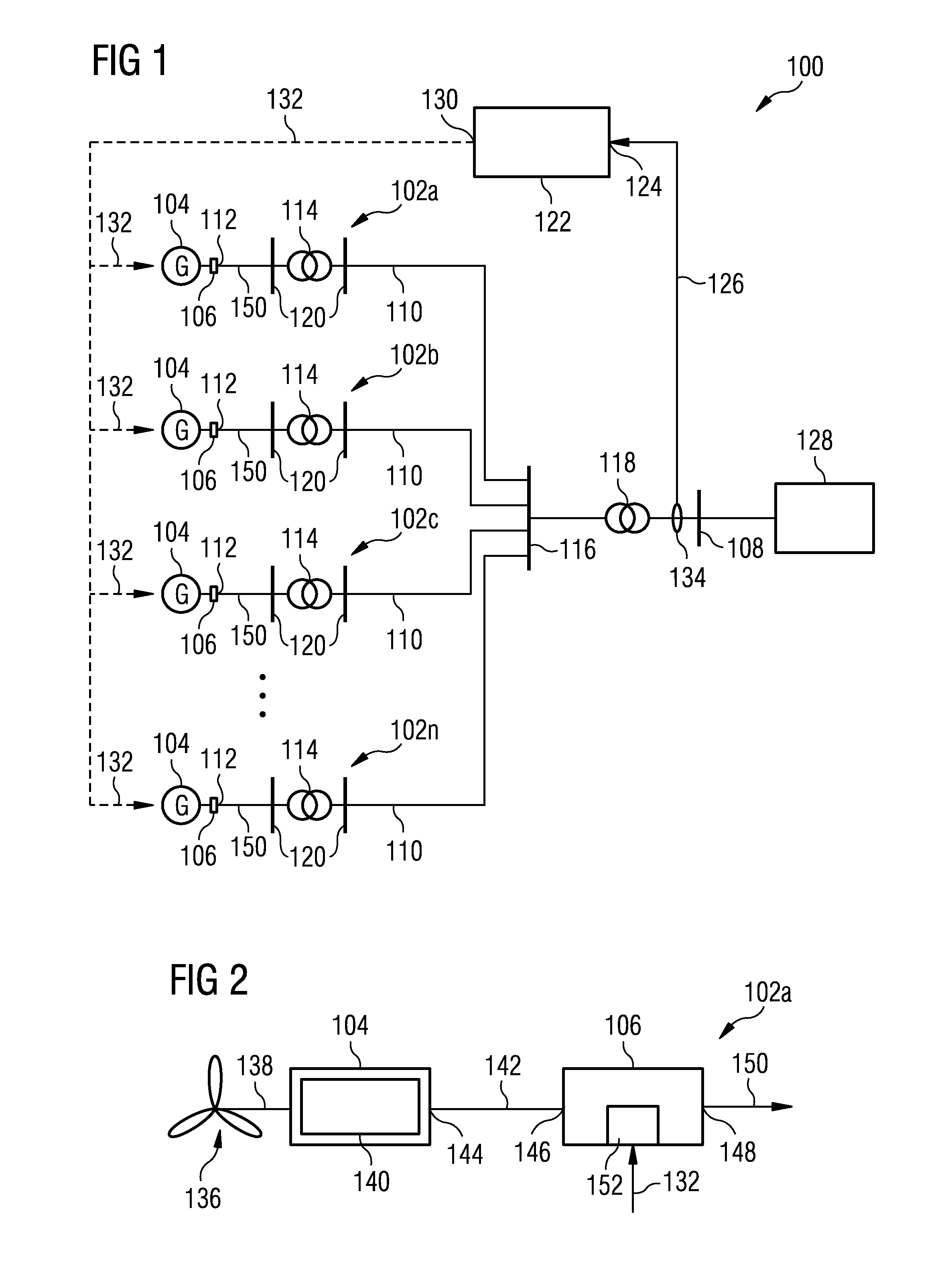 Power oscillation damping by a converter-based power generation device