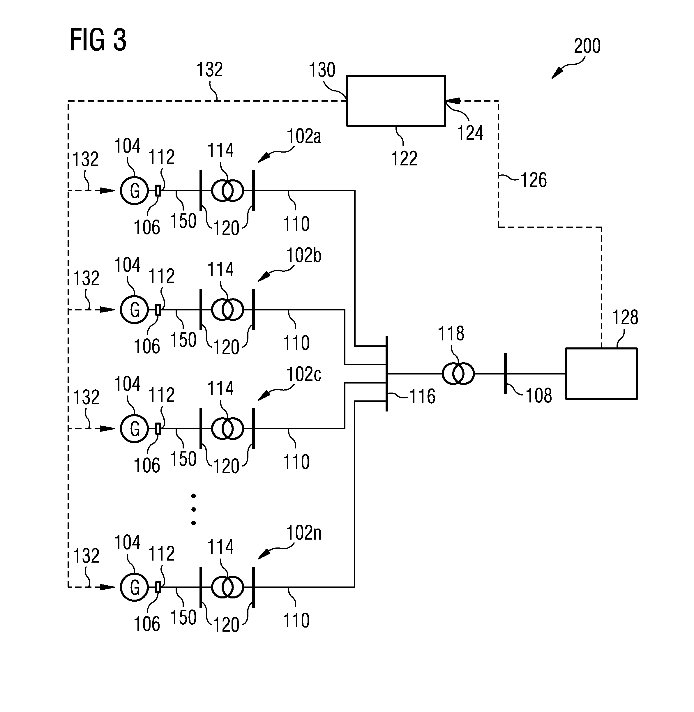 Power oscillation damping by a converter-based power generation device