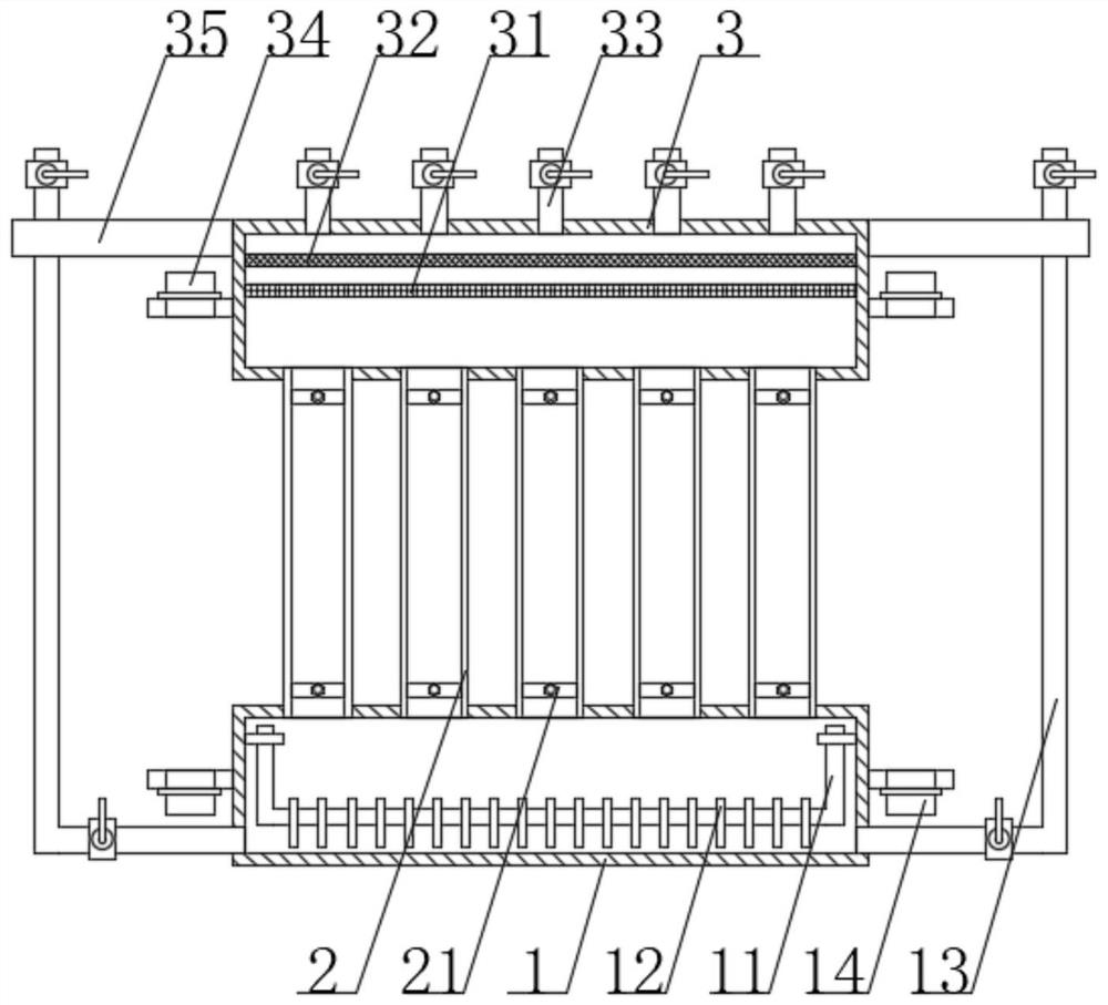 Steam recovery heat exchange unit for aerated concrete industry