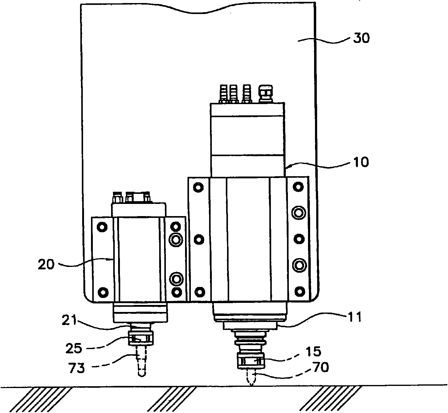 Complex machining center