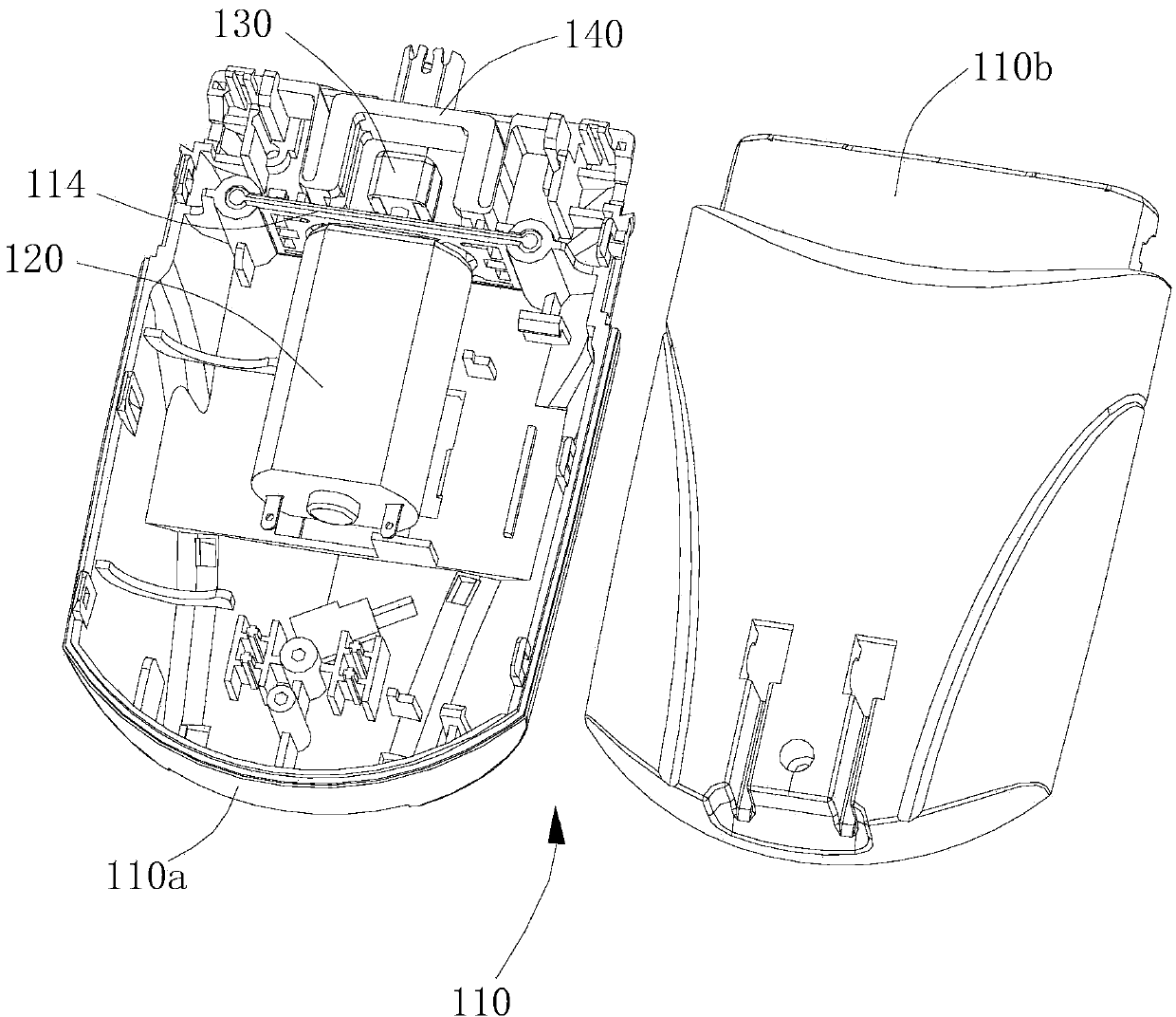 Non-contact motion mode conversion device