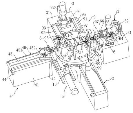 Forging and pressing device for metallurgical casting