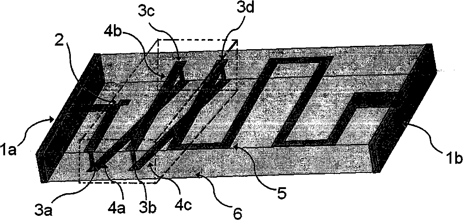 Obliquely power feeding Bluetooth chip antenna