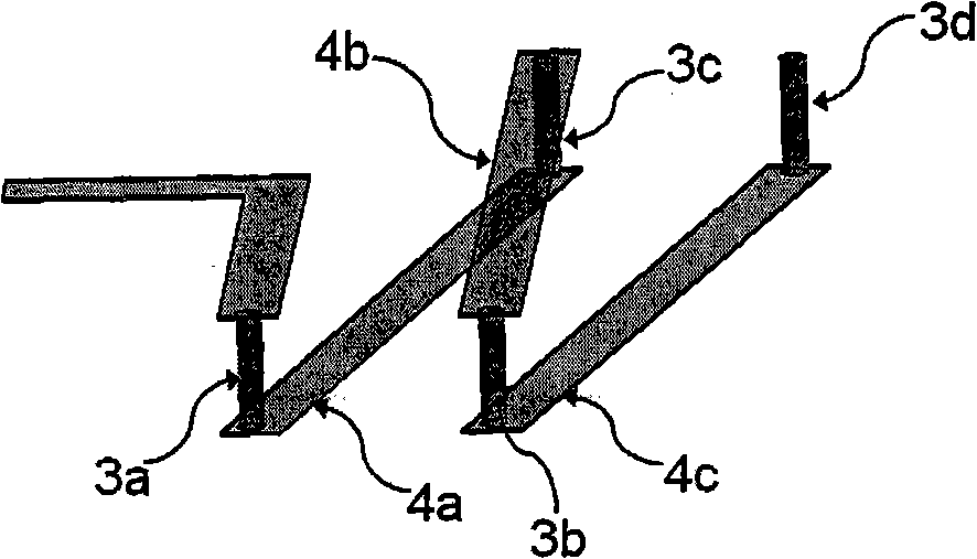 Obliquely power feeding Bluetooth chip antenna