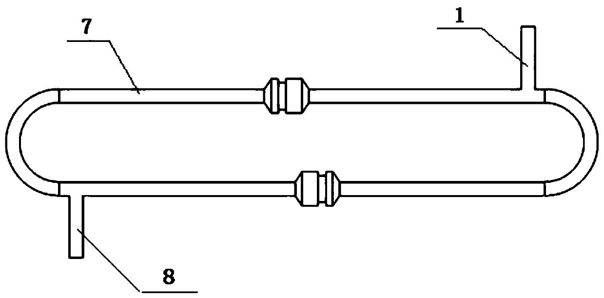 Double-stage traveling wave thermo-acoustic engine system