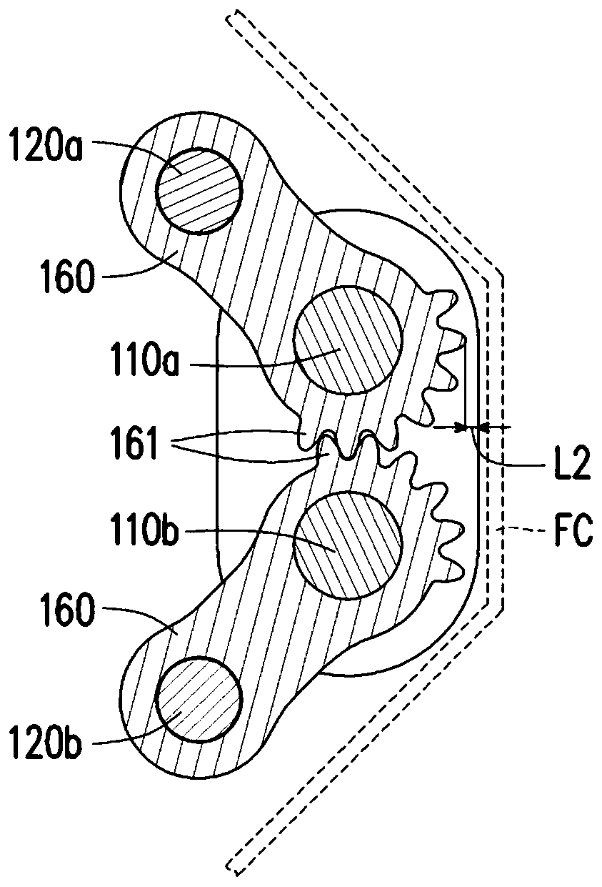 Synchronous hinge module