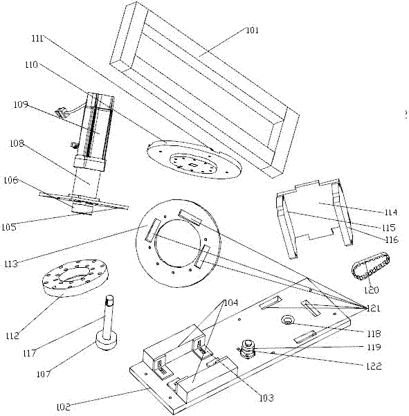 Spliced and inserted type six-degree-of-freedom joint type industrial robot and control system