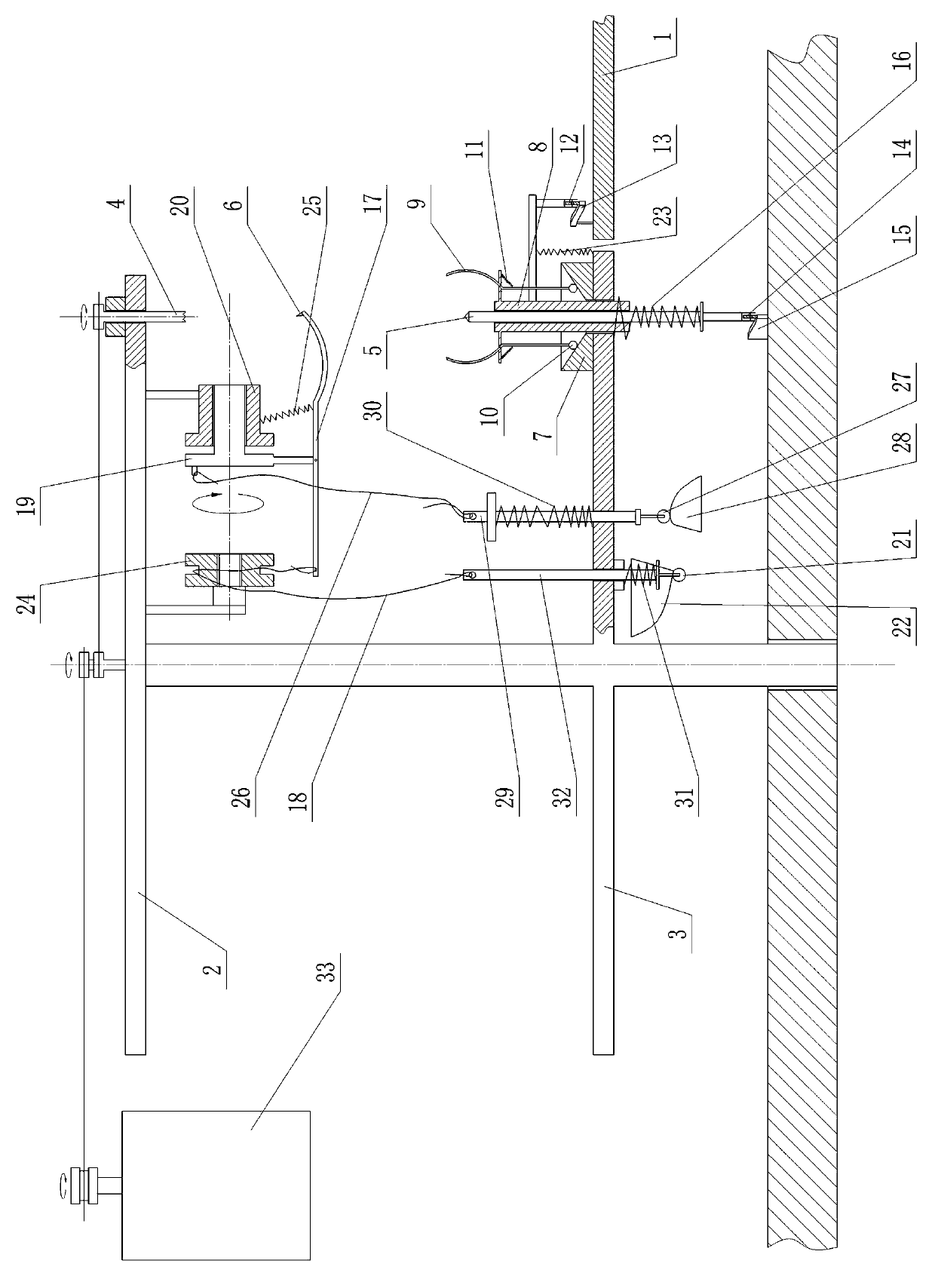 Fruit peeling machine