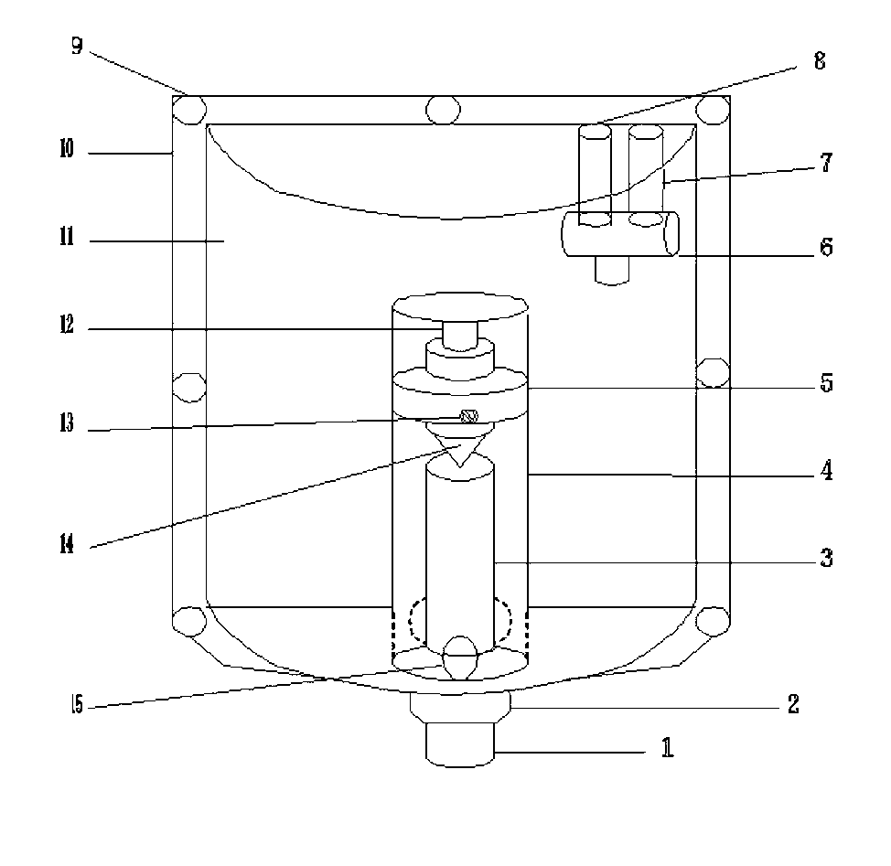 Automatic and efficient water-saving wash tank