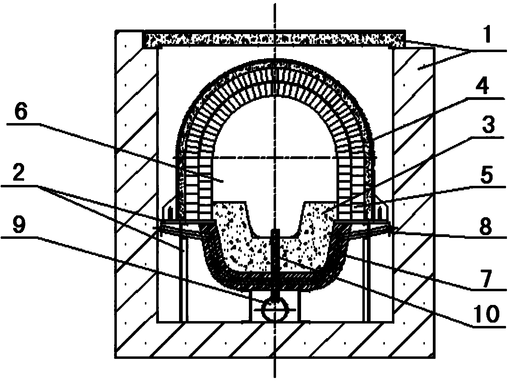 Method and device for recovering molten blast furnace slag sensible heat