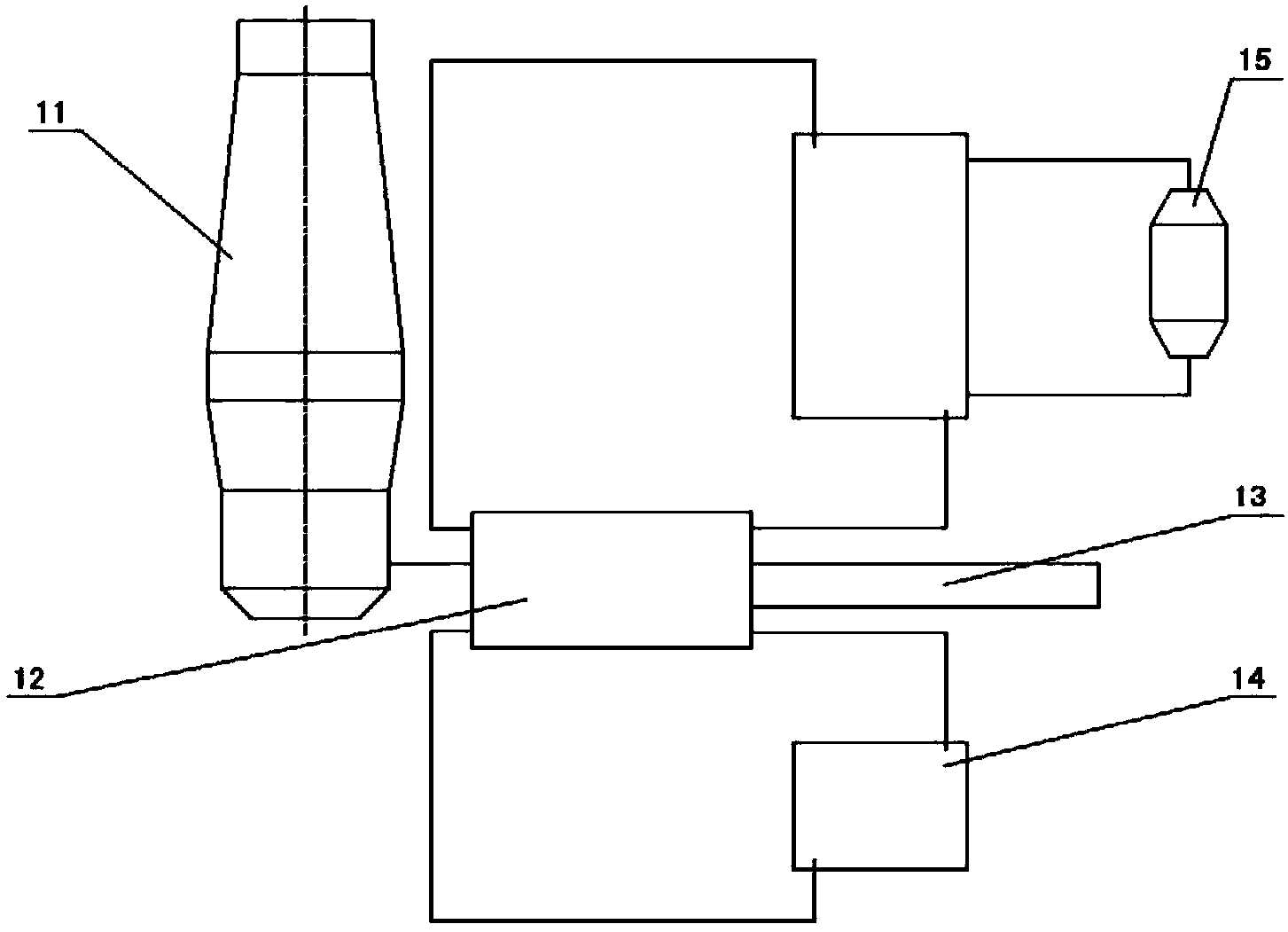 Method and device for recovering molten blast furnace slag sensible heat