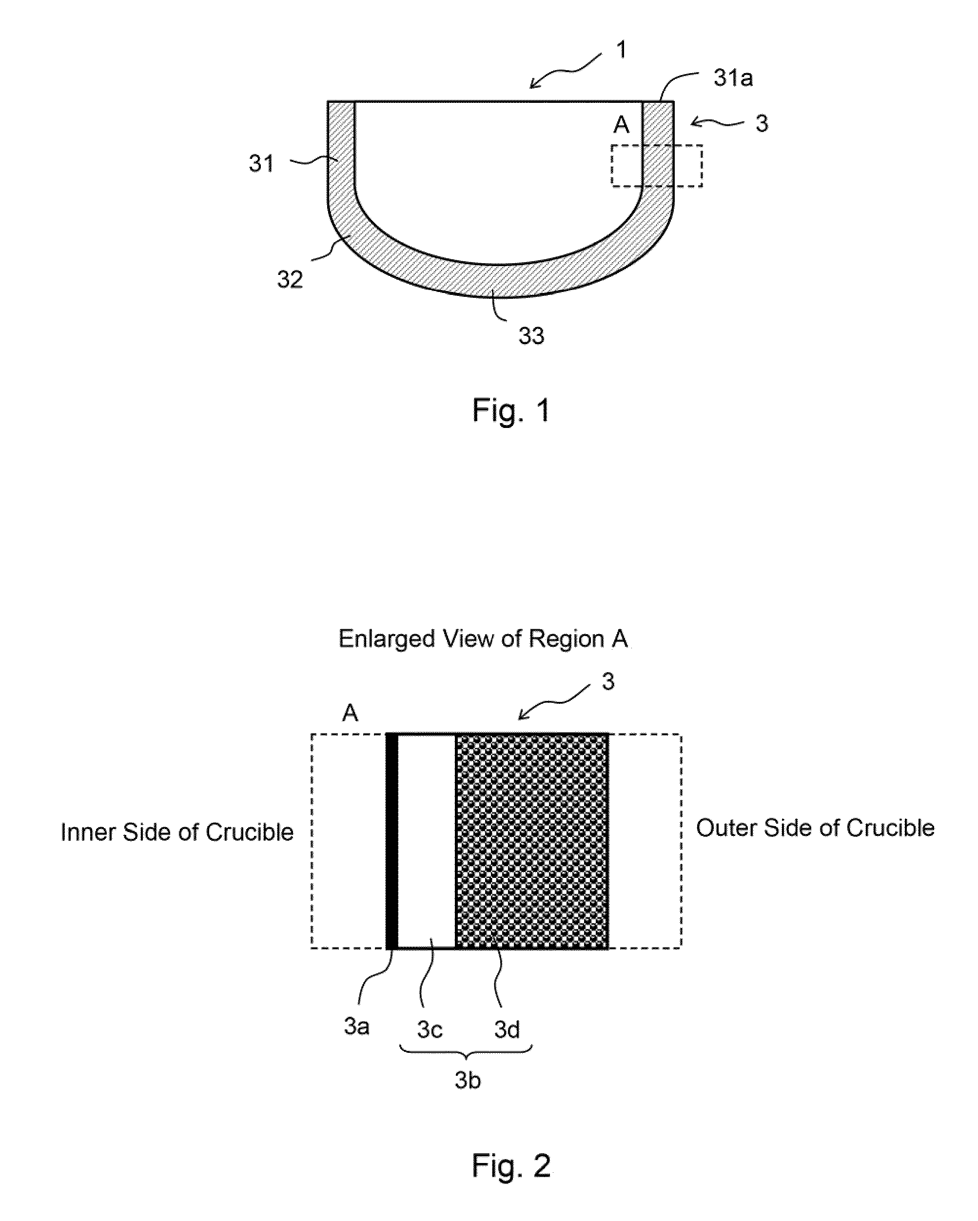 Vitreous silica crucible and method of manufacturing silicon ingot