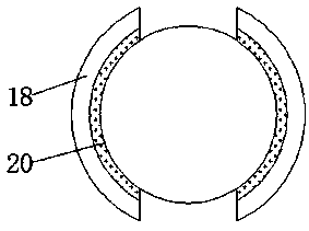 Automobile data recorder lens polishing device