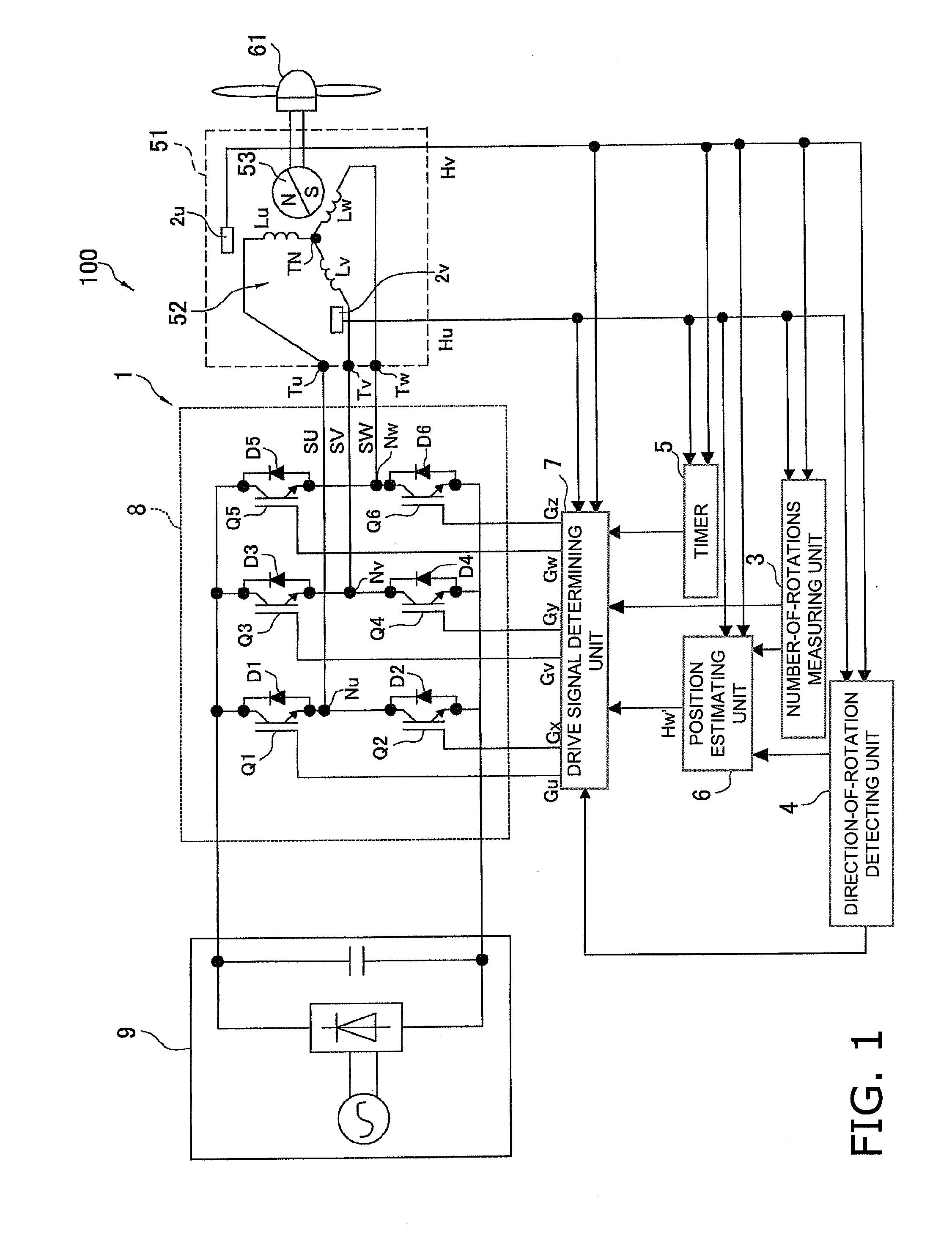 Motor drive control device and motor drive control system