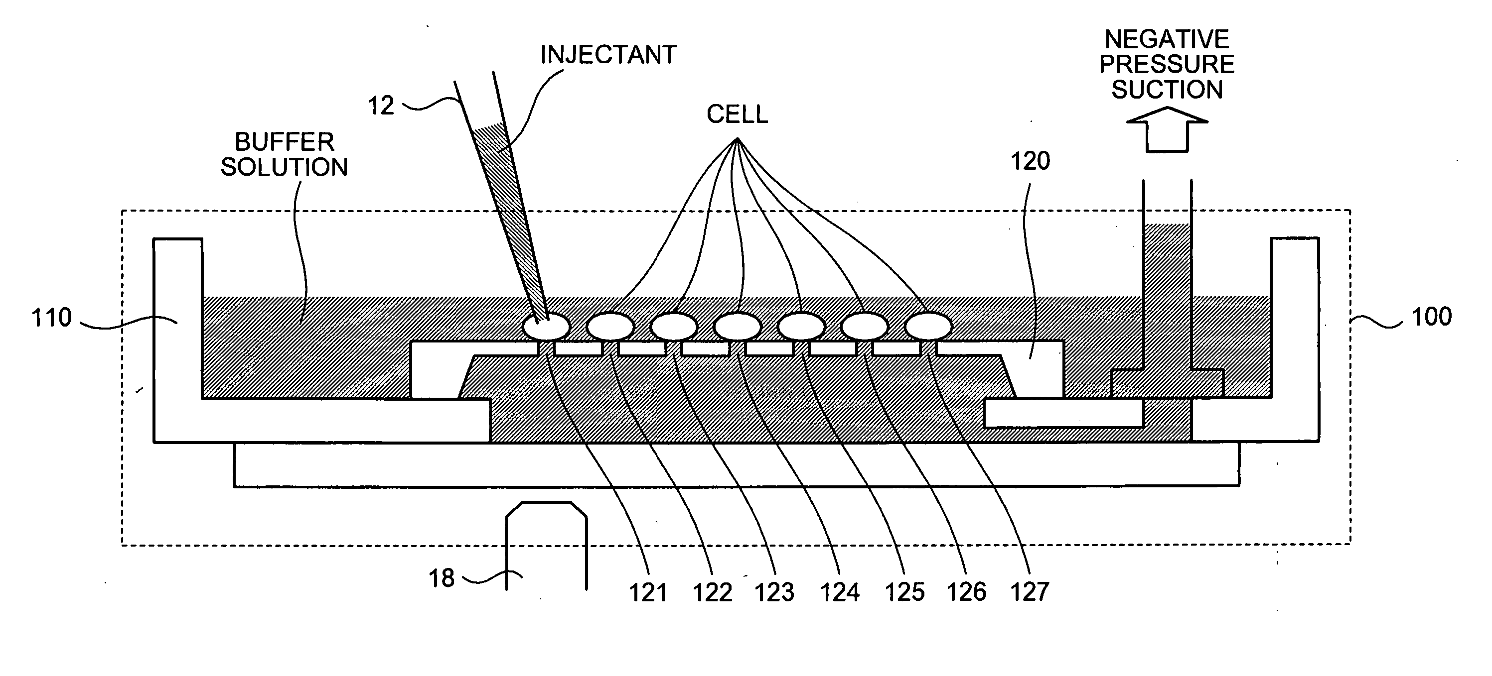 Automatic macroinjection apparatus and cell trapping plate