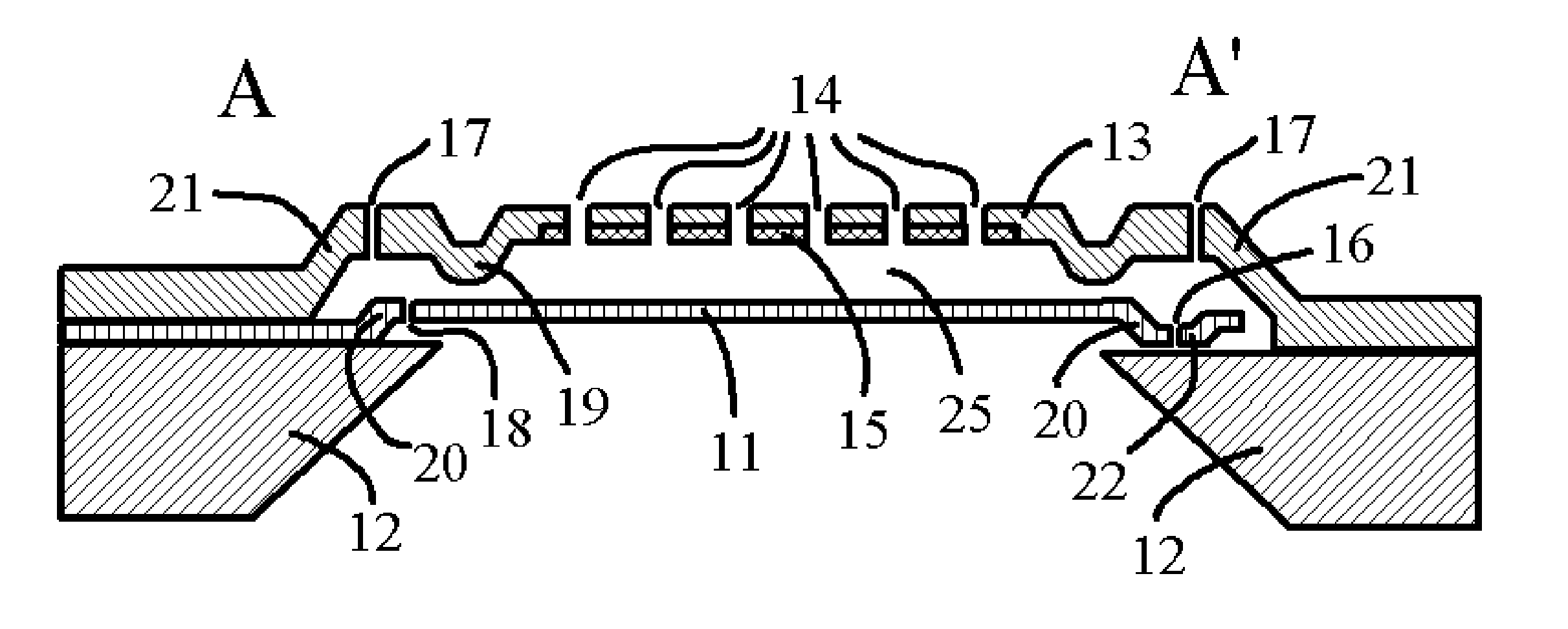 Capacitive micromachined acoustic transducer