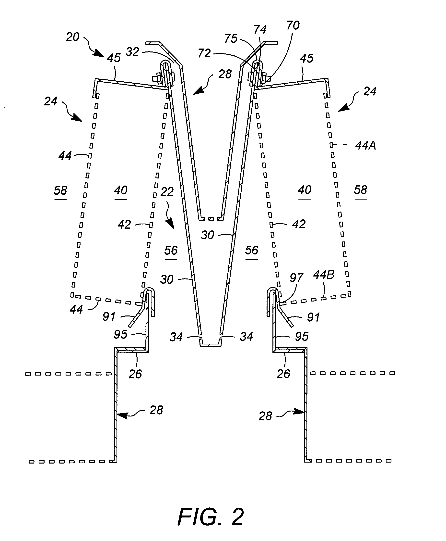 Contacting stages for co-current contacting apparatuses