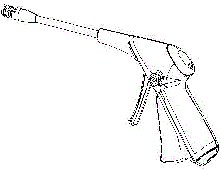 Loop ligature device capable of continuously launching negative pressure to suck haemorrhoid