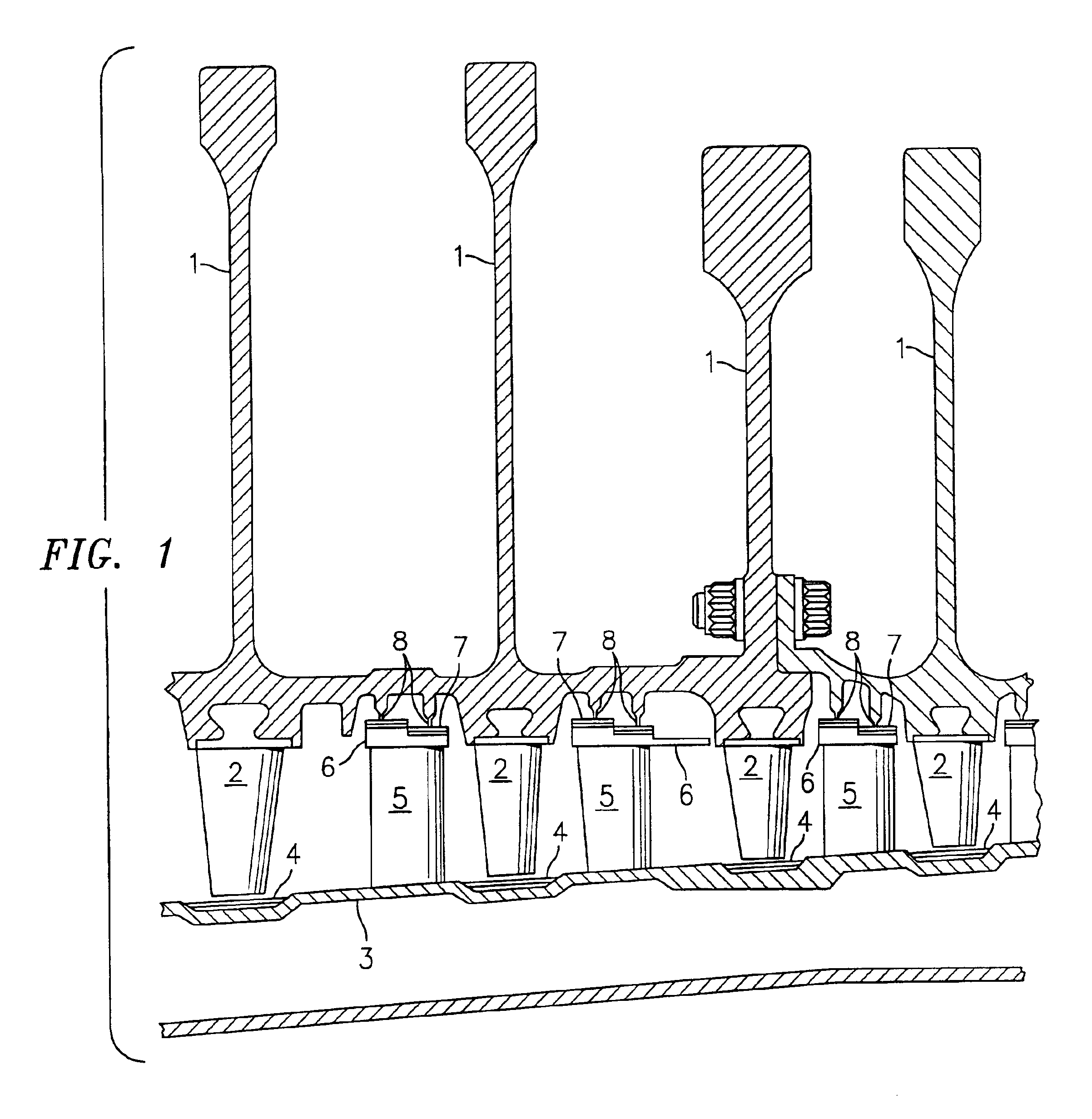 Abradable seal having improved durability