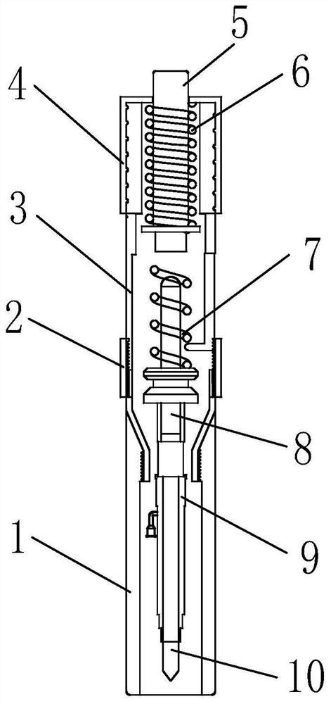 An automatic puncture device for trauma first aid diversion