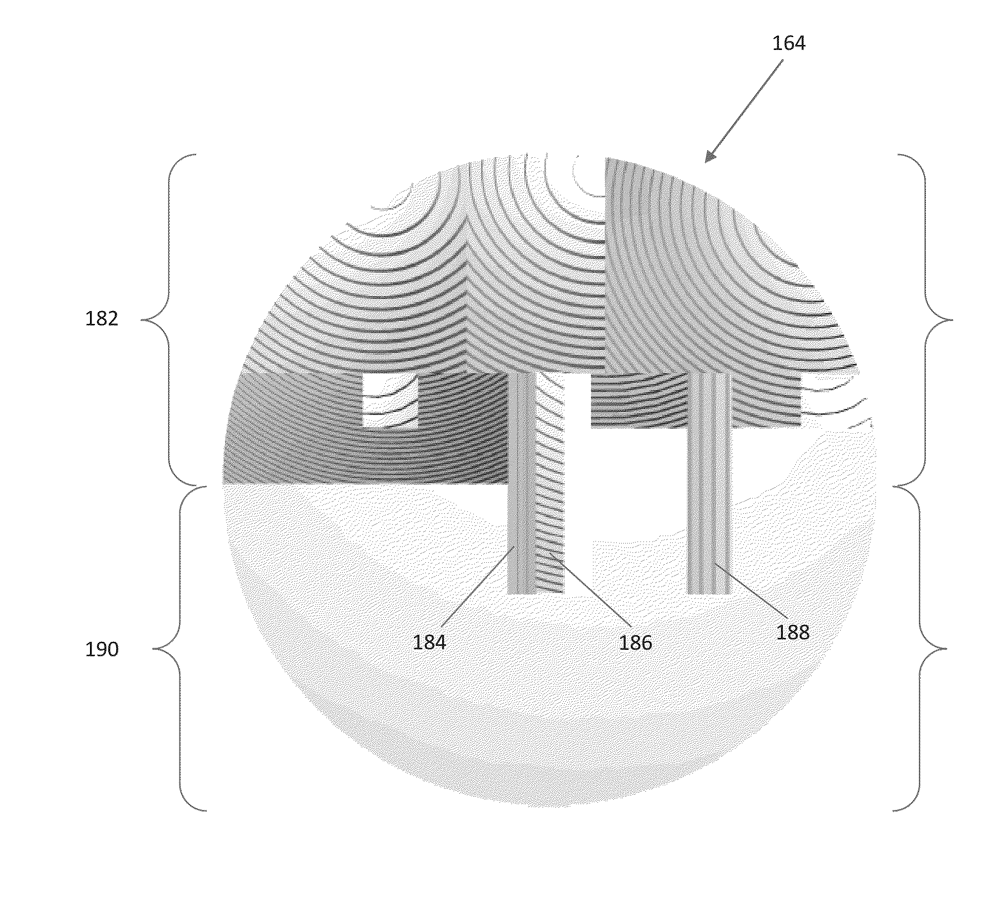 Lens for pet rejecting passive infrared sensor