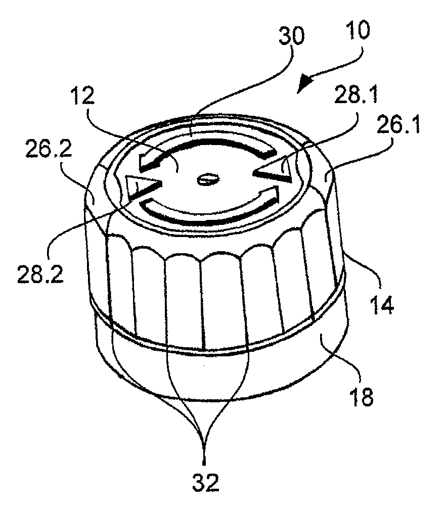 Screw cap, container body and container