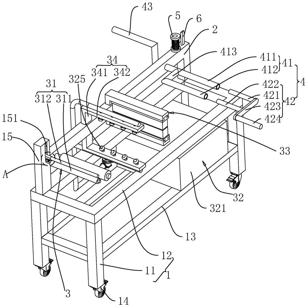 Pipe winding device