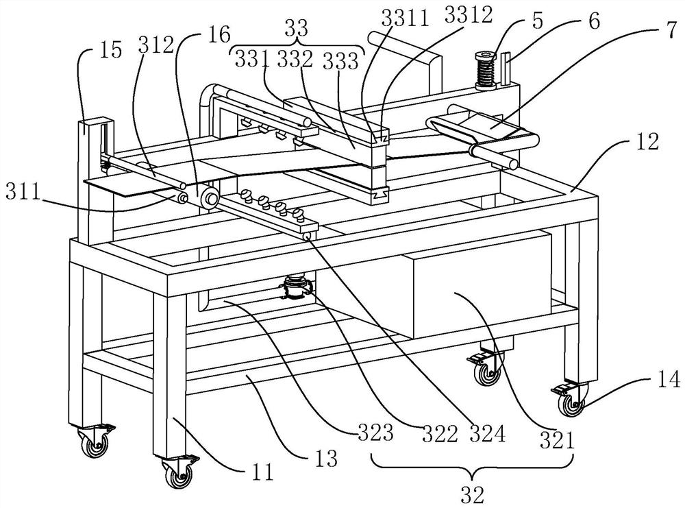 Pipe winding device