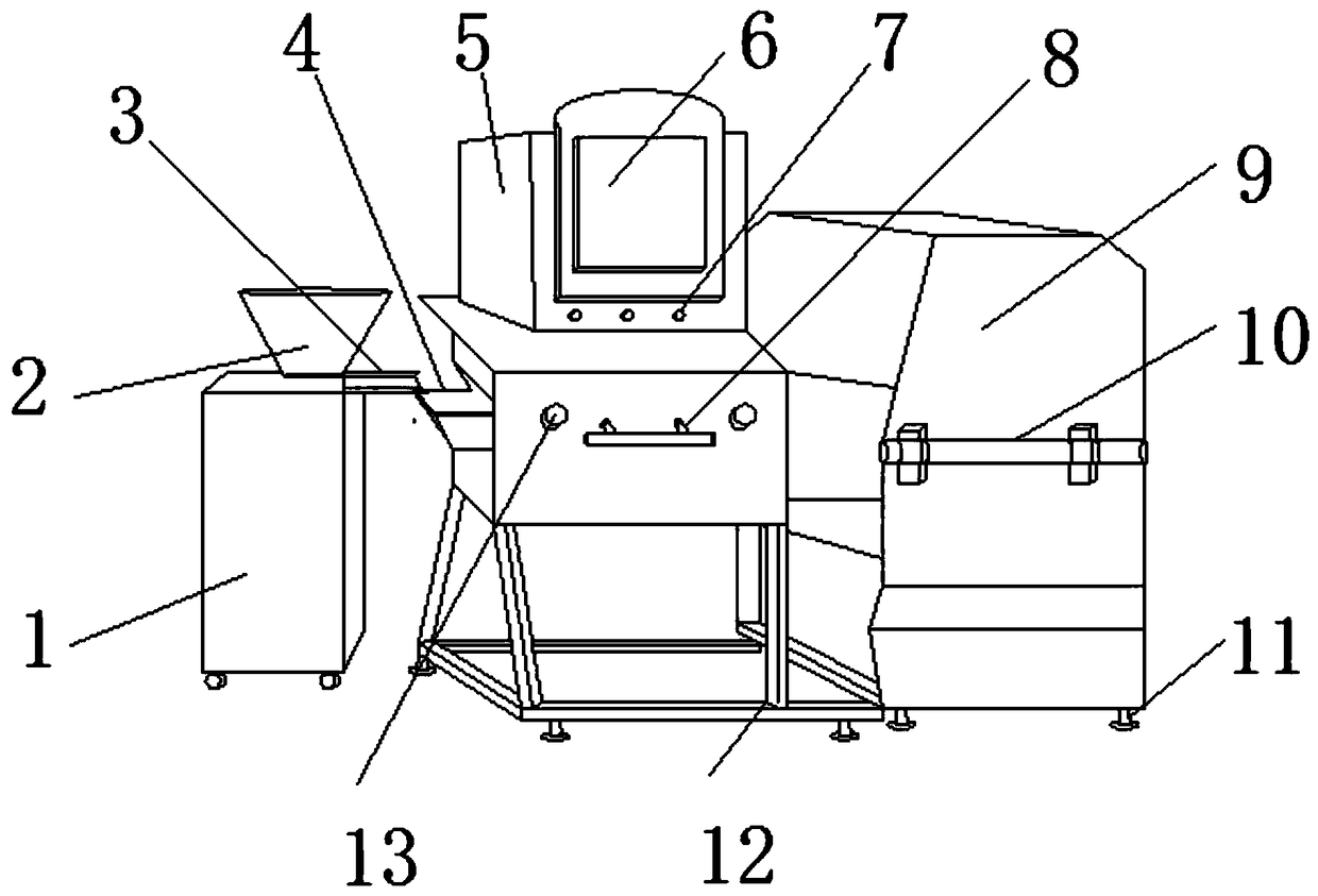 Multifunctional material detecting device