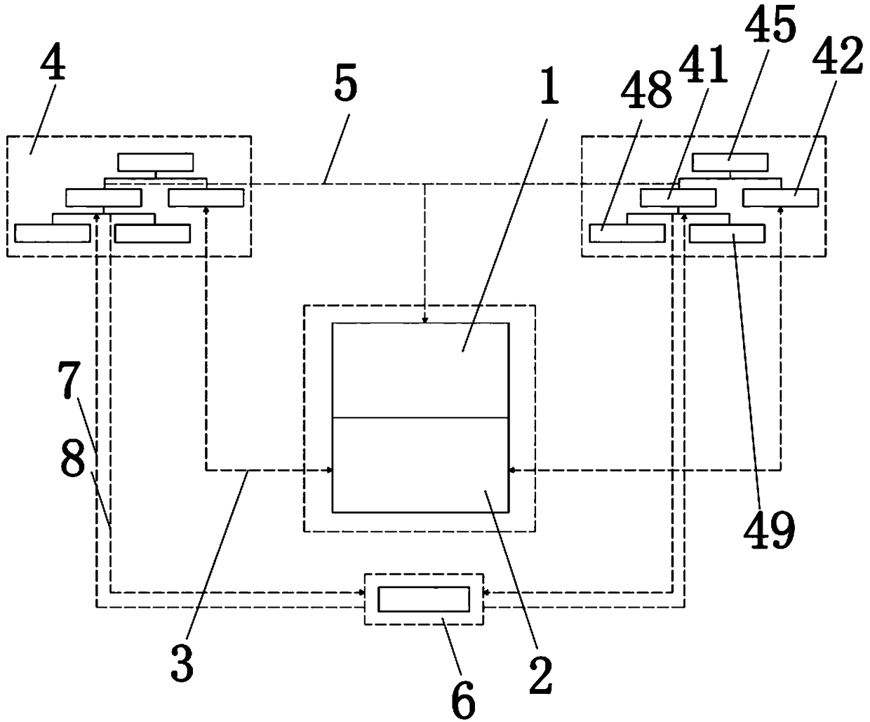 Shared bicycle automatic transportation system and using method thereof