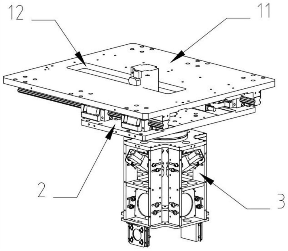 Linear follow-up bottle mouth crack detection system