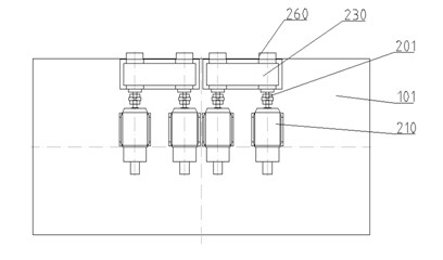 Press machine driven by servo motor