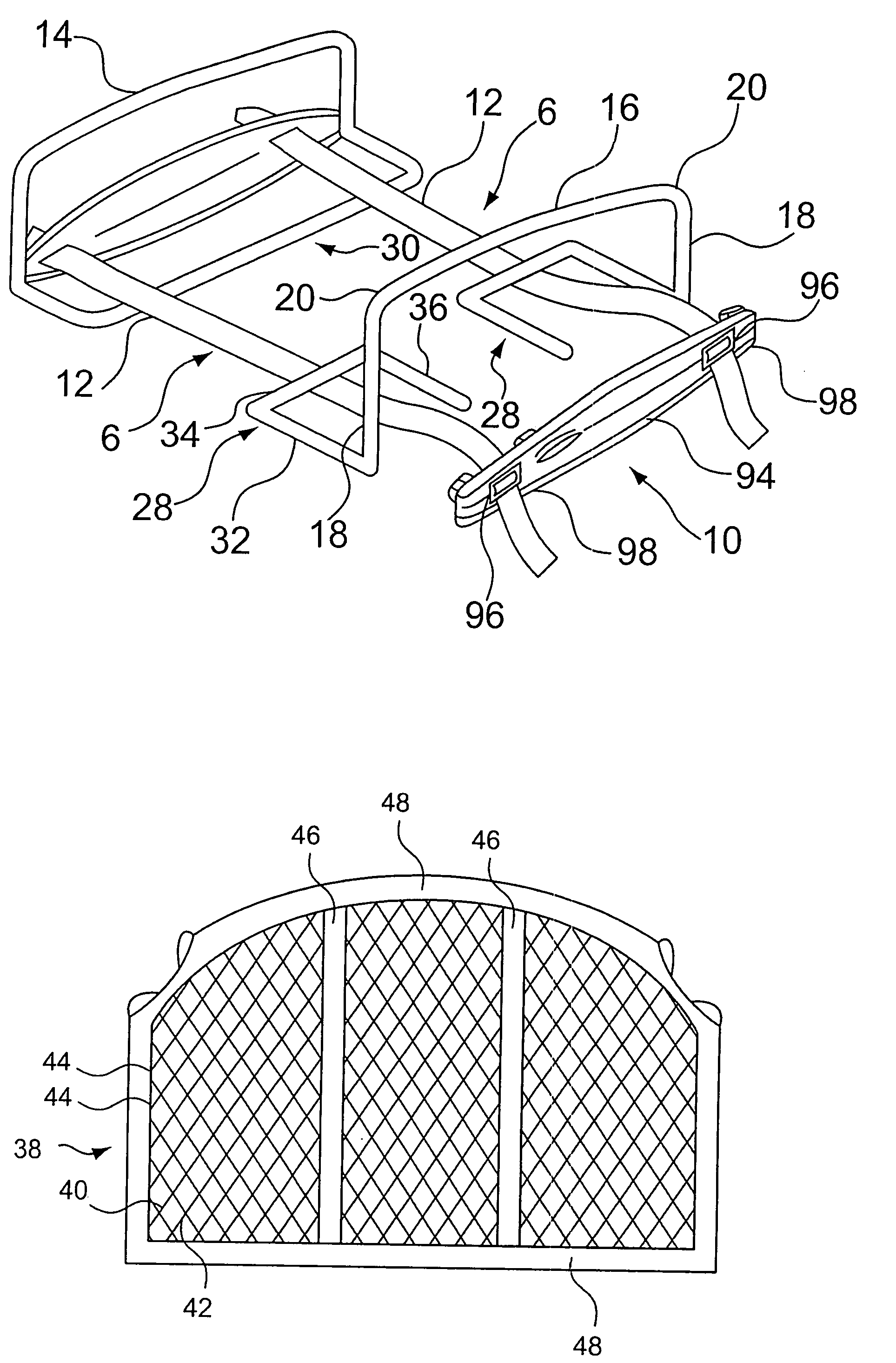 Bed guard assembly