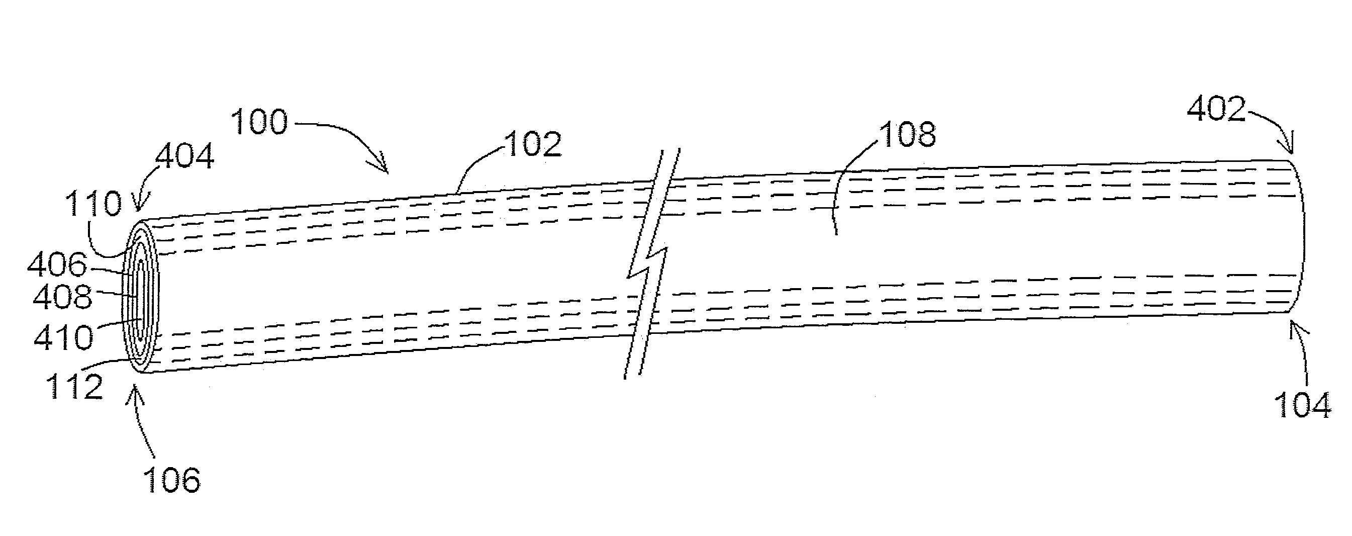 Implantable biomedical device leads comprising liquid conductors