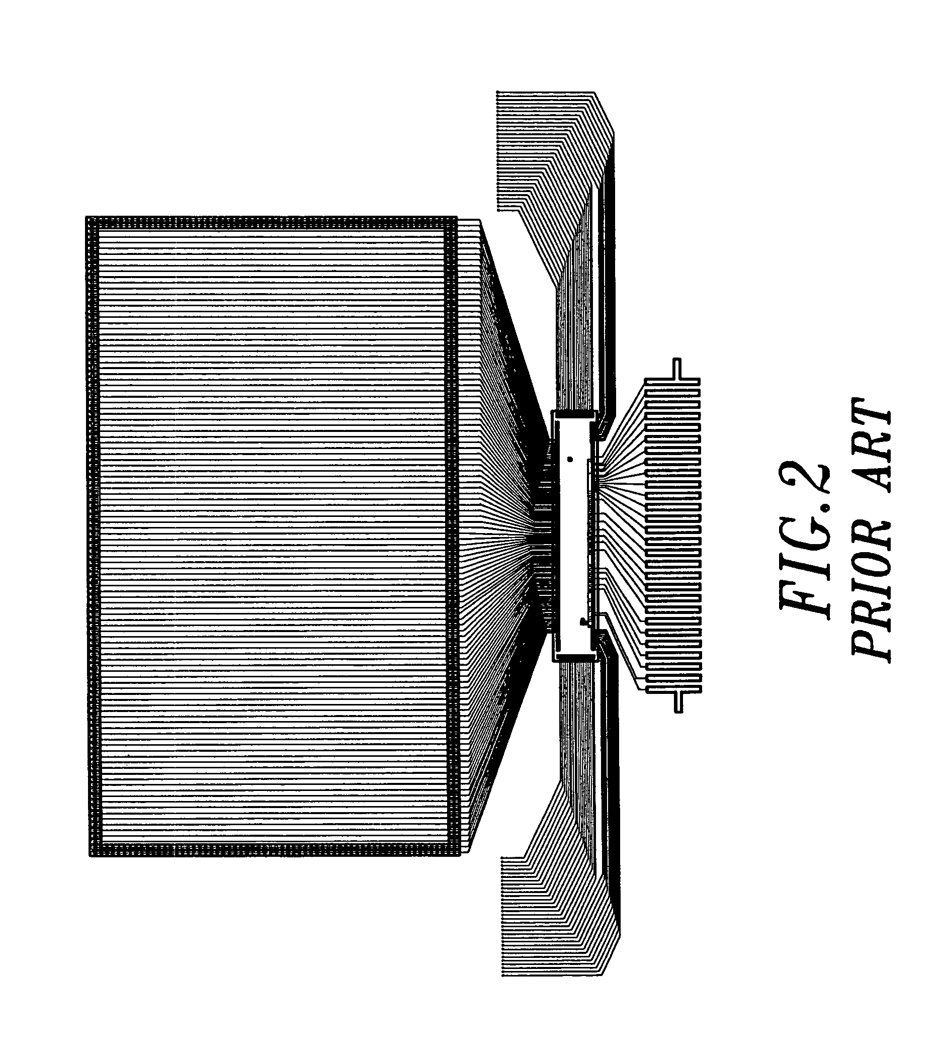 Method of ITO layout to make IC bear the high-volt electrostatic discharge