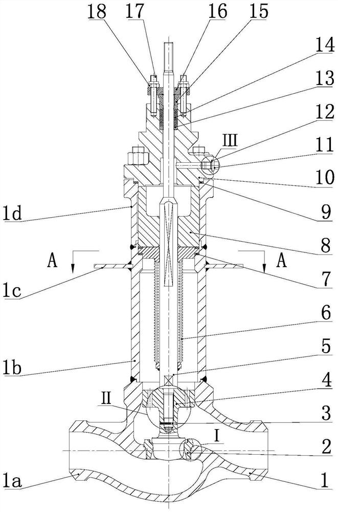 Low-temperature regulating valve for isolating pipeline